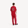 Kırmızı renkli erkek futbol oversize tişörtü Kırmızı renkli erkek futbol oversize tişörtü