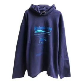 Kuru Temizleme Logolu Kapüşonlu Sweatshirt “Mavi” 661711TKVF Kuru Temizleme Logolu Kapüşonlu Sweatshirt “Mavi” 661711TKVF
