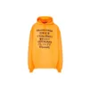 Languages Logo Kapüşonlu Sweatshirt “Turuncu Siyah” 641679TJVI67513