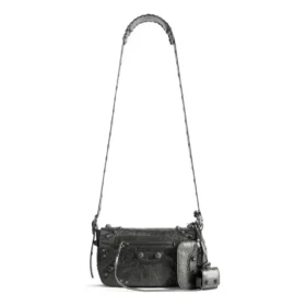 Le Cagole Xs Flap Çanta Metalik “Metalik Gri” 7190822AAWR1314