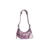 Le Cagole XS Omuz Çantası, Leopar Desenli “Pembe” 6713092AAV75651