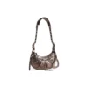 Le Cagole Xs Omuz Çantası Metalik “Brown” 6713090GT3Y2564