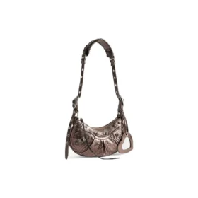 Le Cagole Xs Omuz Çantası Metalik “Brown” 6713090GT3Y2564