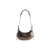 Le Cagole Xs Omuz Çantası Metalik “Brown” 6713090GT3Y2564