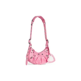 Le Cagole XS Omuz Çantası “Pembe” 6713091VG9Y5812
