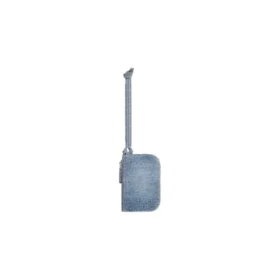 Le Cagole Yapay Elmaslı Denim Bozuk Para Cüzdanı “Mavi” 7767692109U4715