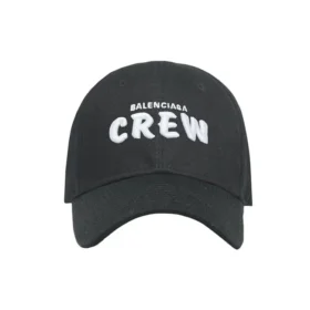 İşlemeli Crew Logo Beyzbol Şapkası “Siyah” 617139310B21000