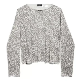 Leopar Desenli Kazak “Kahverengi” 793653T33322135