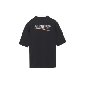 Logo Baskılı Bol Kesim Kısa Kollu Siyah 641655TIV521070