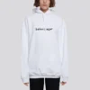 Logo Baskılı Kapüşonlu Sweatshirt Beyaz 578135TIV559040
