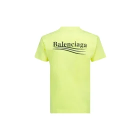 Logo Baskılı Yuvarlak Yaka Sarı 612964TJVF77110