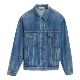 Logo Denim Ceket “Mavi” 557388TBP464773 Logo Denim Ceket “Mavi” 557388TBP464773