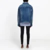 Logo Denim Ceket “Mavi” 557388TBP464773