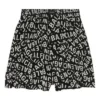 Logo Şeritli Pijama Şortu “Siyah” 719975TML211269