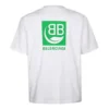 Logo Çevre Dostu Kısa Kollu Unisex Beyaz 594579THV639000