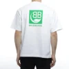 Logo Çevre Dostu Kısa Kollu Unisex Beyaz 594579THV639000