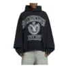 Logo Kapüşonlu Sweatshirt “Black Cottom” 744463TOVK28190