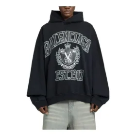 Logo Kapüşonlu Sweatshirt “Black Cottom” 744463TOVK28190 Logo Kapüşonlu Sweatshirt “Black Cottom” 744463TOVK28190