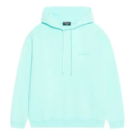 Logo Kapüşonlu Sweatshirt Orta Kesim “Terquesa” 600583TLVB83062 Logo Kapüşonlu Sweatshirt Orta Kesim “Terquesa” 600583TLVB83062