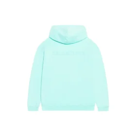 Logo Kapüşonlu Sweatshirt Orta Kesim “Terquesa” 600583TLVB83062 Logo Kapüşonlu Sweatshirt Orta Kesim “Terquesa” 600583TLVB83062