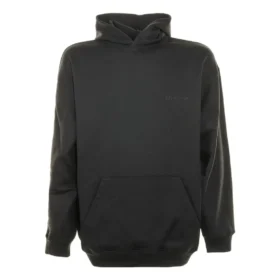 Logo İşlemeli Kapüşonlu Sweatshirt “Yıkanmış Siyah” 570811TKVB58190