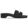 Logo Pool Clog Slides “Siyah Kauçuk” 707094W1S9M1090