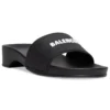 Logo Pool Clog Slides “Siyah Kauçuk” 707094W1S9M1090