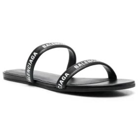 Logo Sandaletler “Calf Black” 694999WCAE11090