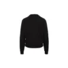 Logo Yuvarlak Yaka Sweatshirt Siyah 595106T15511073