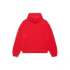 Maison Balenciaga Geniş Kesim Kapüşonlu Sweatshirt “Kırmızı” 674986TLVJ26441
