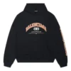 Maison Balenciaga Geniş Kesim Kapüşonlu Sweatshirt “Siyah” 674986TLVJ21074