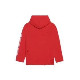 Maison Balenciaga Kısa Kapüşonlu Sweatshirt “Cardi Red” 670946-TLVJ3-6441 Maison Balenciaga Kısa Kapüşonlu Sweatshirt “Cardi Red” 670946-TLVJ3-6441
