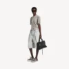Mavi/krem rengi kadın Hamptons denim terlik Mavi/krem rengi kadın Hamptons denim terlik