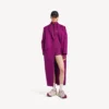 Menekşe/turuncu renkli kadın techwear kısa uzun kollu bodysuit Menekşe/turuncu renkli kadın techwear kısa uzun kollu bodysuit