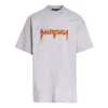 Metallica Kısa Kollu Tişört Oversized Kesim “Beyaz Turuncu” 694576TMV880901