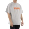 Metallica Kısa Kollu Tişört Oversized Kesim “Beyaz Turuncu” 694576TMV880901