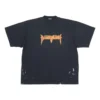 Metallica Kısa Kollu Tişört Oversized Kesim “Siyah Turuncu” 694576TMV880105