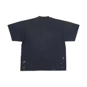 Metallica Kısa Kollu Tişört Oversized Kesim “Siyah Turuncu” 694576TMV880105
