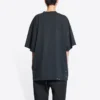 Metallica Kısa Kollu Tişört Oversized Kesim “Siyah Turuncu” 694576TMV880105
