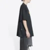Metallica Kısa Kollu Tişört Oversized Kesim “Siyah Turuncu” 694576TMV881055