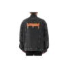 Metallica Oversized Denim Ceket “Yıkanmış Siyah Turuncu” 694504TBP471055