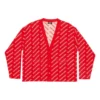 Mini Allover Logo Hırka “Red White” 699822T32336090