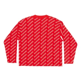 Mini Allover Logo Hırka “Red White” 699822T32336090