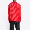 Mini Allover Logo Hırka “Red White” 699822T32336090