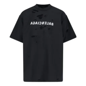 Mirror Balenciaga Inside Out Tişört “Siyah Beyaz” 720198TQVP31569