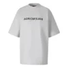 Mirror Balenciaga Tişört Orta Kesim “White” 764235TNVR2-9784