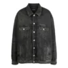 Mirror Yastıklı Denim Ceket “Koyu Gri” 735744TBP471270