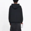 Nakışlı Kapüşonlu Sweatshirt Siyah 570798TEV501000