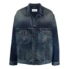 Nakışlı Logo Denim Ceket “Mavi” 671889TJW754021