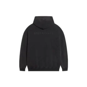 Nakışlı Logolu Kapüşonlu Sweatshirt “Siyah” 578135TLVB81146